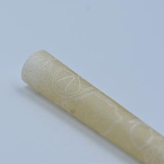 109mm Laser Engraved Cermaic Tip Pre-Rolled Cones - Lemon Pattern